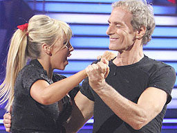 Chelsie Hightower and Michael Bolton in "Dancing with the Stars." 