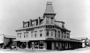 This is where the Cheesecake Factory is at on the corner in 2010 