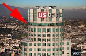 US bank bldg top floors