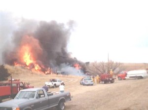 Fire on the bridge #2