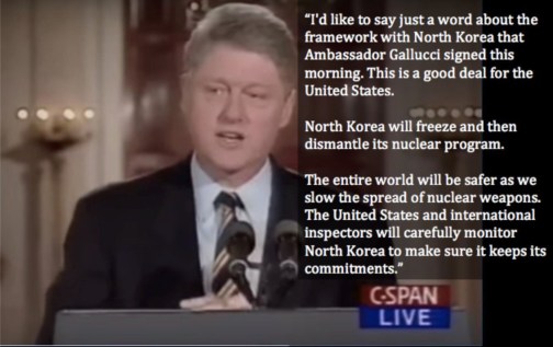 Bill Clinton on North Korea