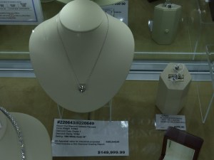 $150K Round Diamond Solitare Pendant
